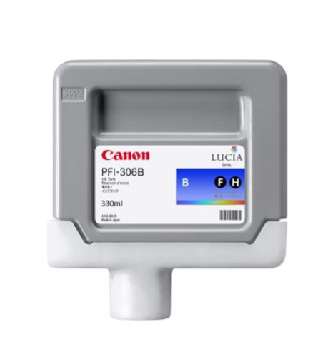 CANON PFI-306B SERBATOIO BLU PER IPF 8300/8400/9400 330ML